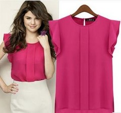 Blusa Chiffon Mujer Modelo 2014, Colores, Diseño