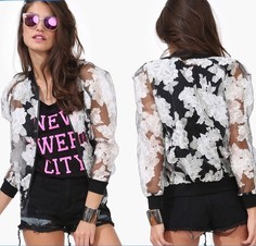 Chaqueta Floral, Ligera diseño 2014