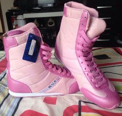 Entrega Inmediata Zapatos Tipo High Top, Casuales, Sport, Mujer, Rosa, Pink