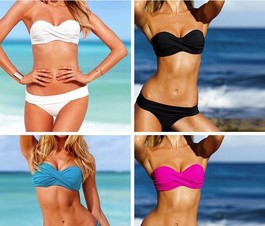 Traje de Baño Push Up, Modelo Victoria Secret 2014